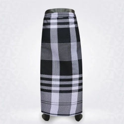 Balck Grey Cotton Lungi